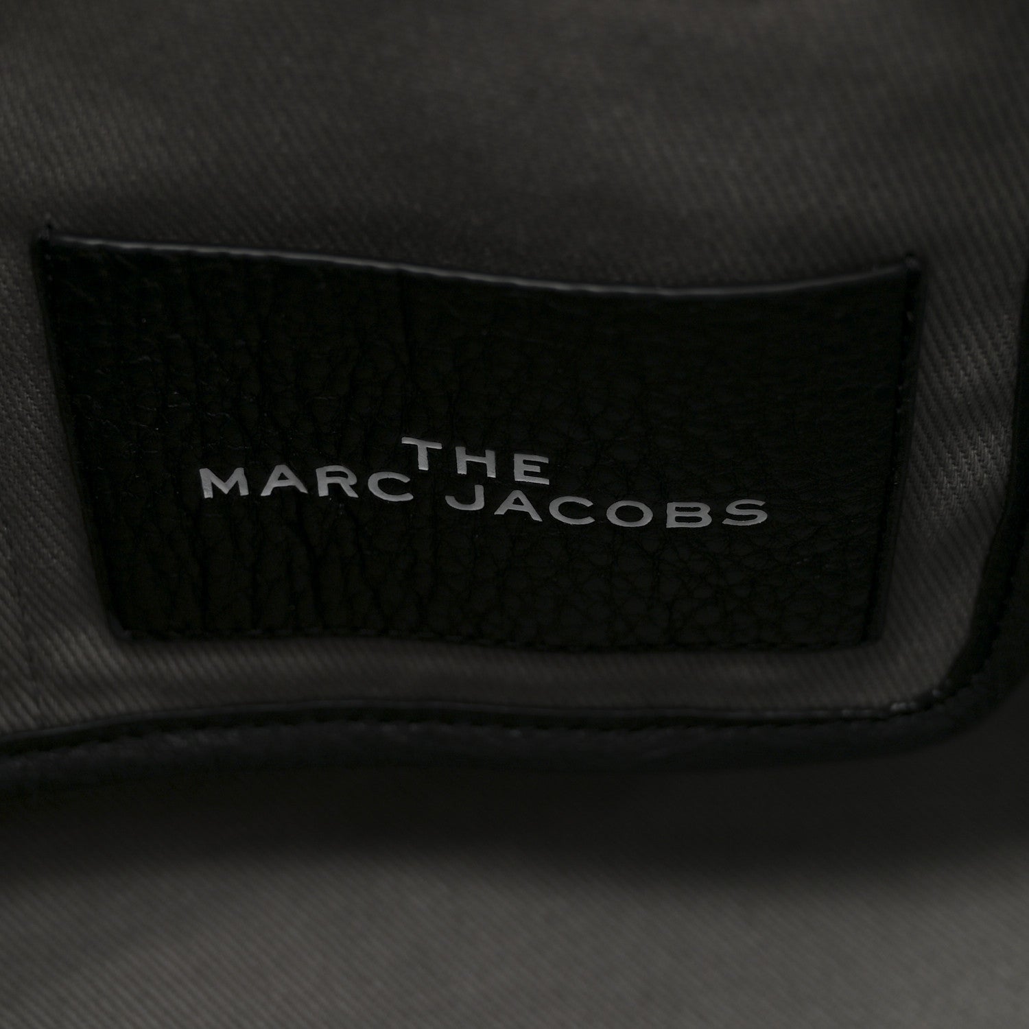 Marc Jacobs Grained Calfskin Medium The Tote Bag Black 6 of 10