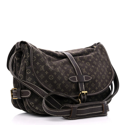 Louis Vuitton Monogram Mini Lin Saumur Ebene 3 of 11