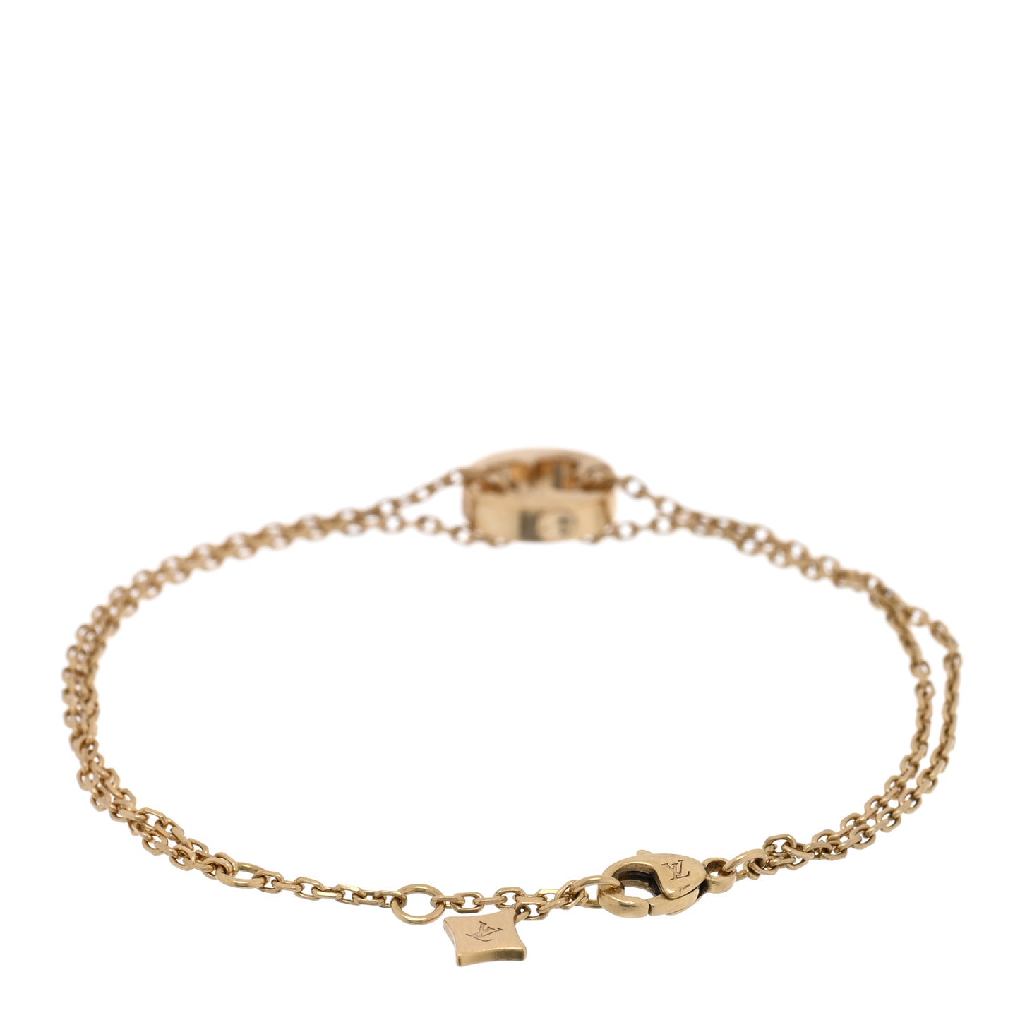 18K Yellow Gold Empreinte Chain Bracelet