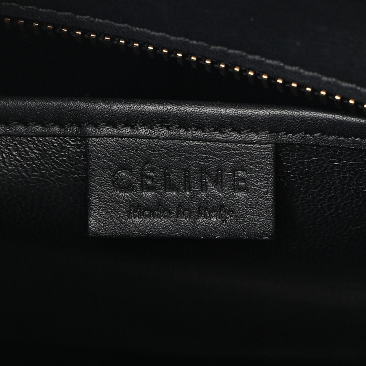 Smooth Calfskin Nano Luggage Black