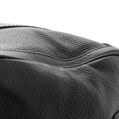 Gucci Calfskin Vintage Web Medium Boston Black 17 of 17