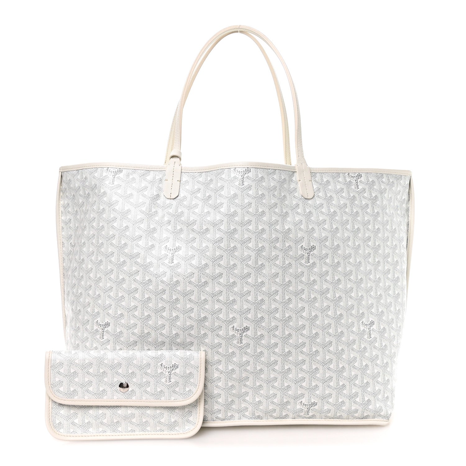Goyard X PEANUTS Goyardine Reversible Anjou GM White 2 of 18