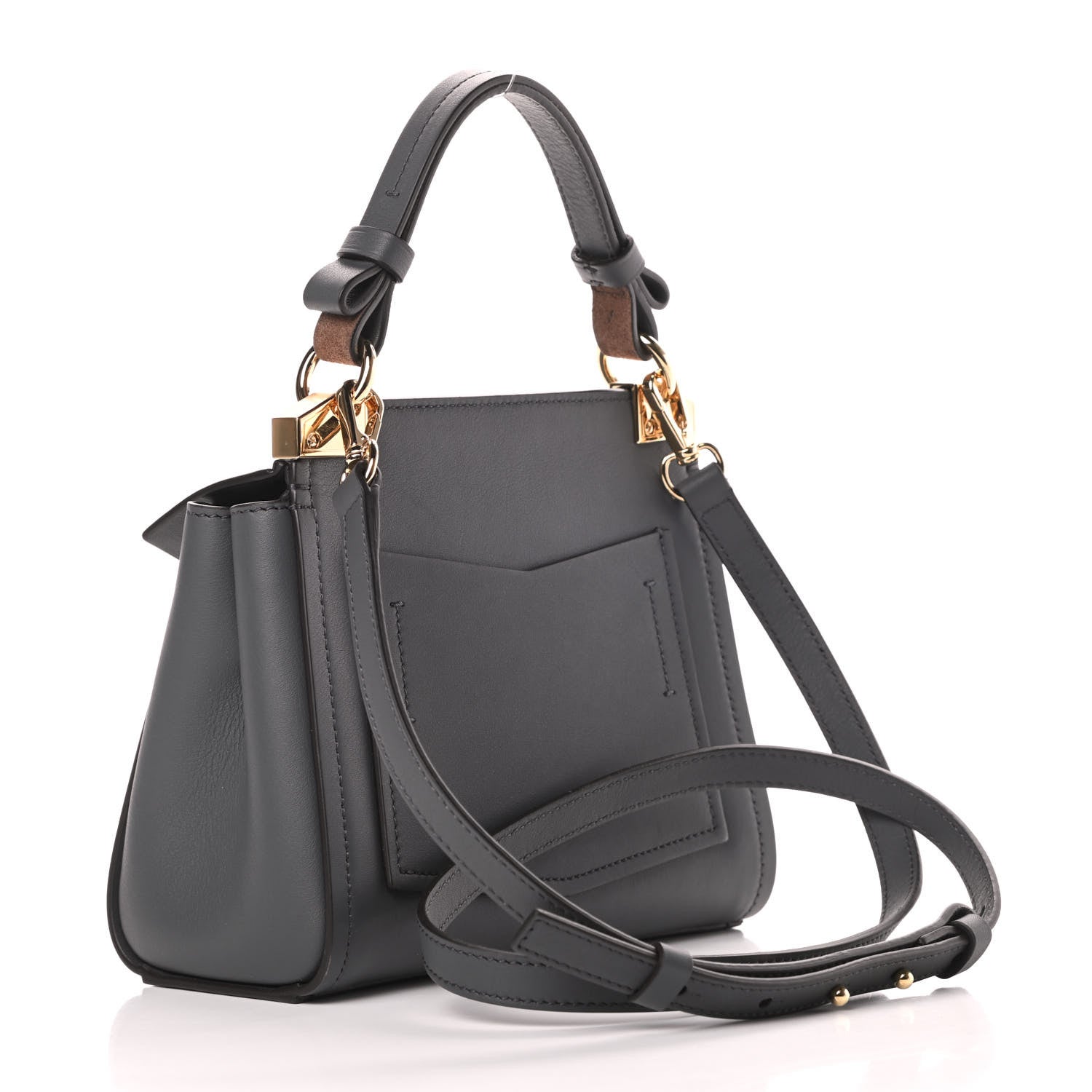 Givenchy Calfskin Mini Mystic Shoulder Bag Storm Grey 3 of 11