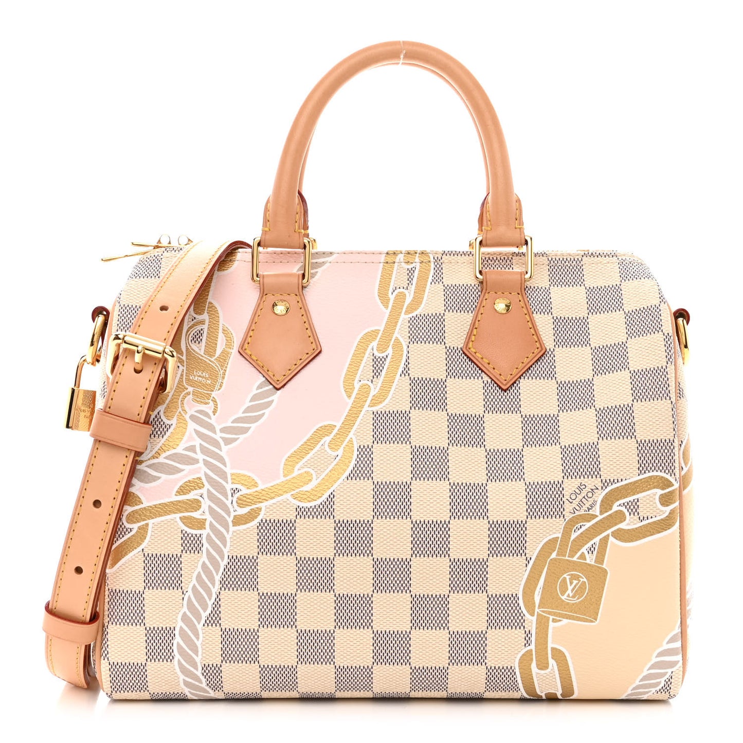 Damier Azur Nautical Speedy Bandouliere 25
