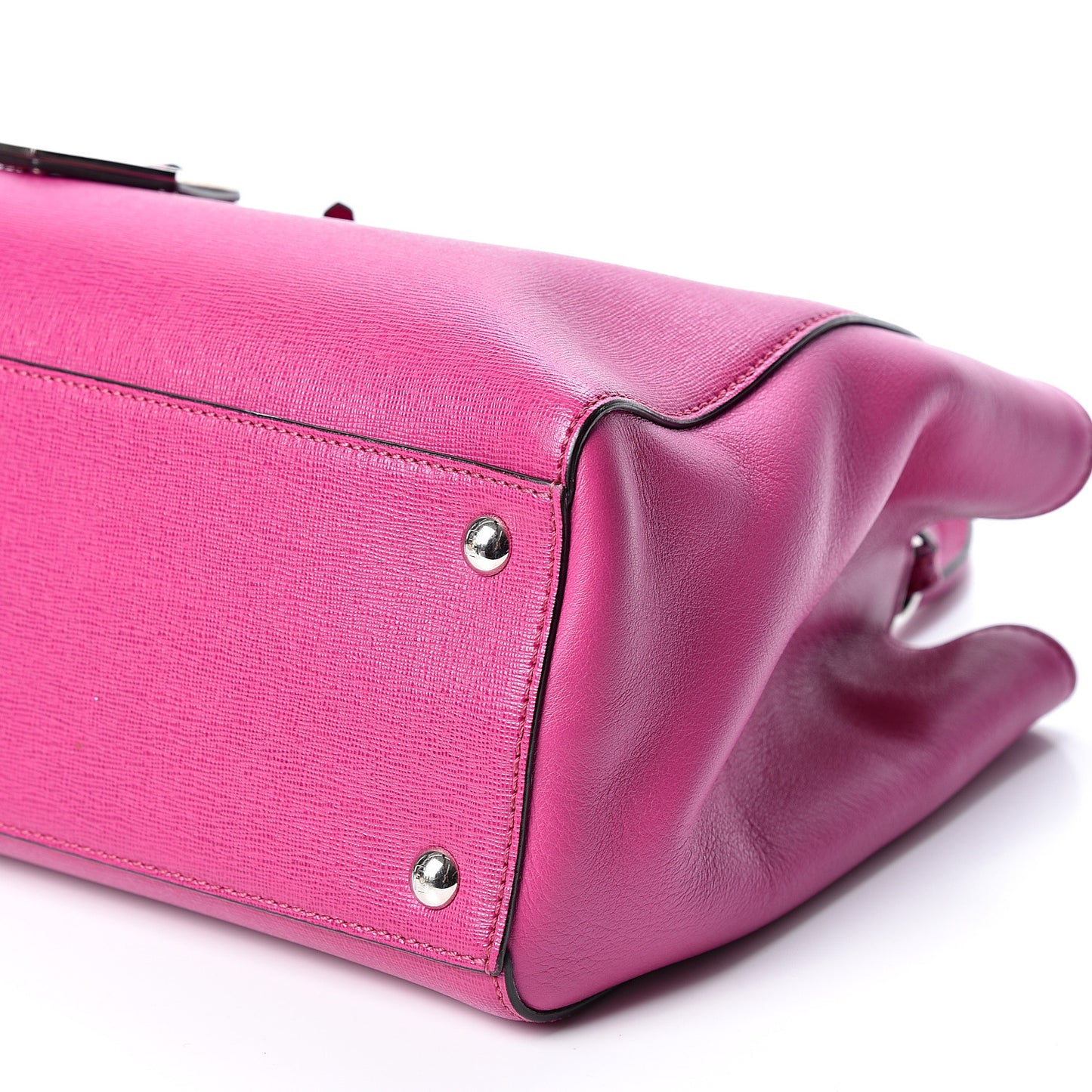 Vitello Elite Petite 2Jours Tote Magenta