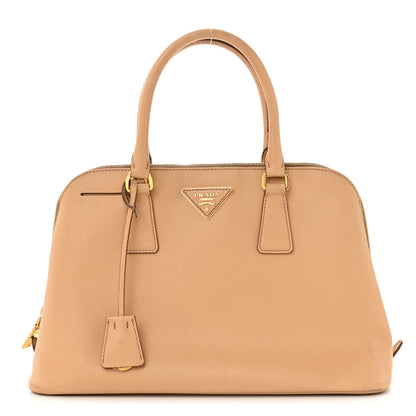 Prada Saffiano Lux Medium Promenade Tote Sabbia 1 of 14