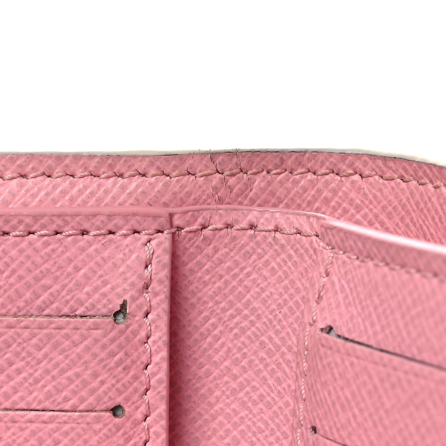 Giant Damier Victorine Wallet Peach