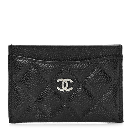 Chanel Caviar Quilted Card Holder Black 1 of 11