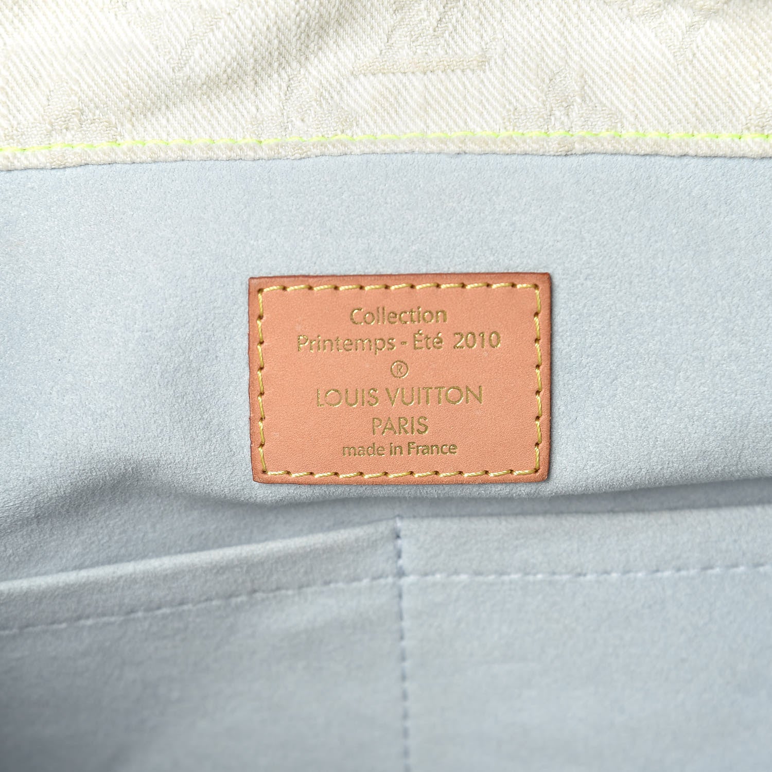 Louis Vuitton Denim Sunrise Blue 6 of 10