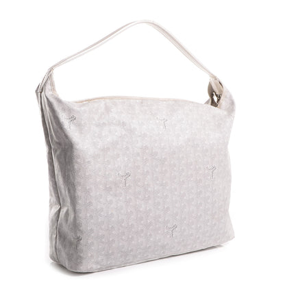 Goyard Goyardine Fidji Zip Hobo White 3 of 10