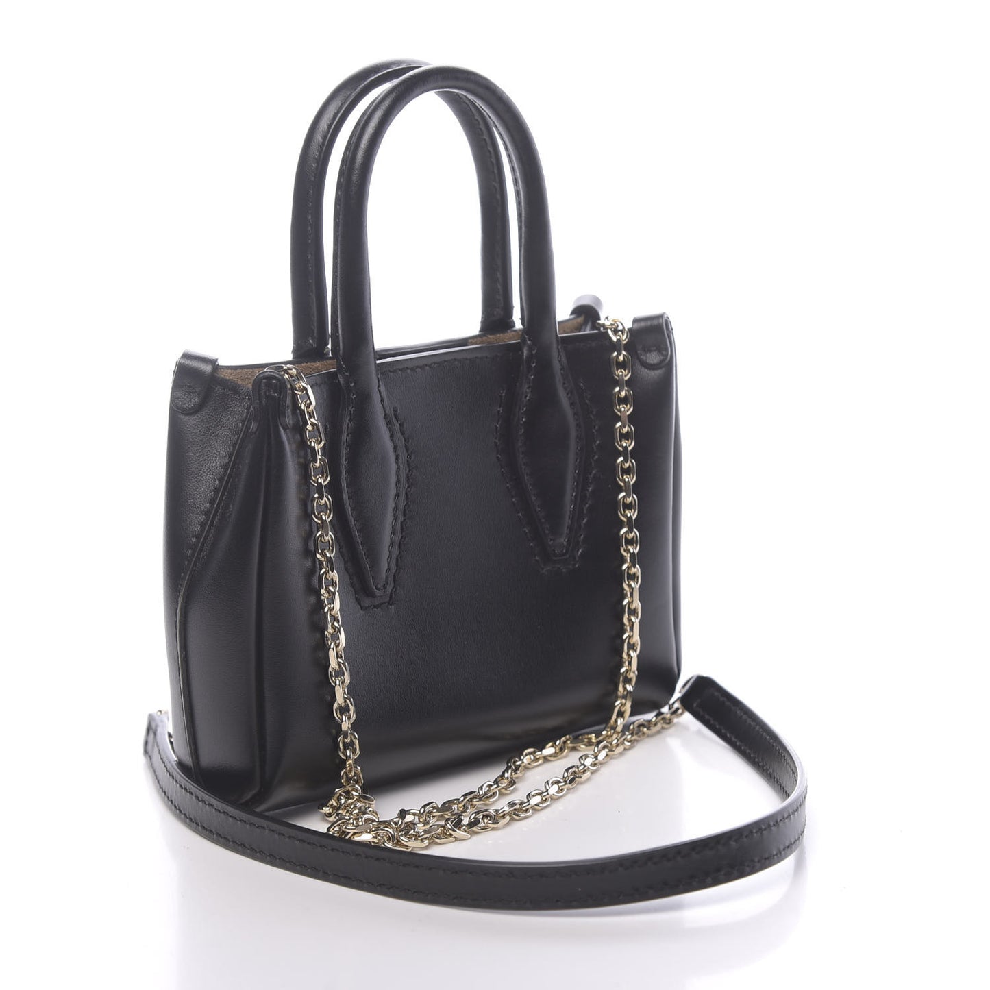 Smooth Calfskin Micro Journee Black