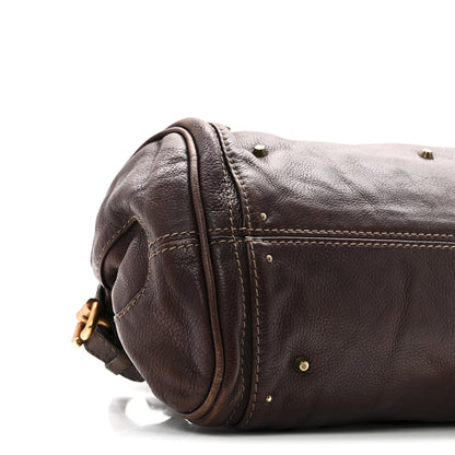 Chloe Calfskin Medium Paddington Satchel Chocolate 8 of 10