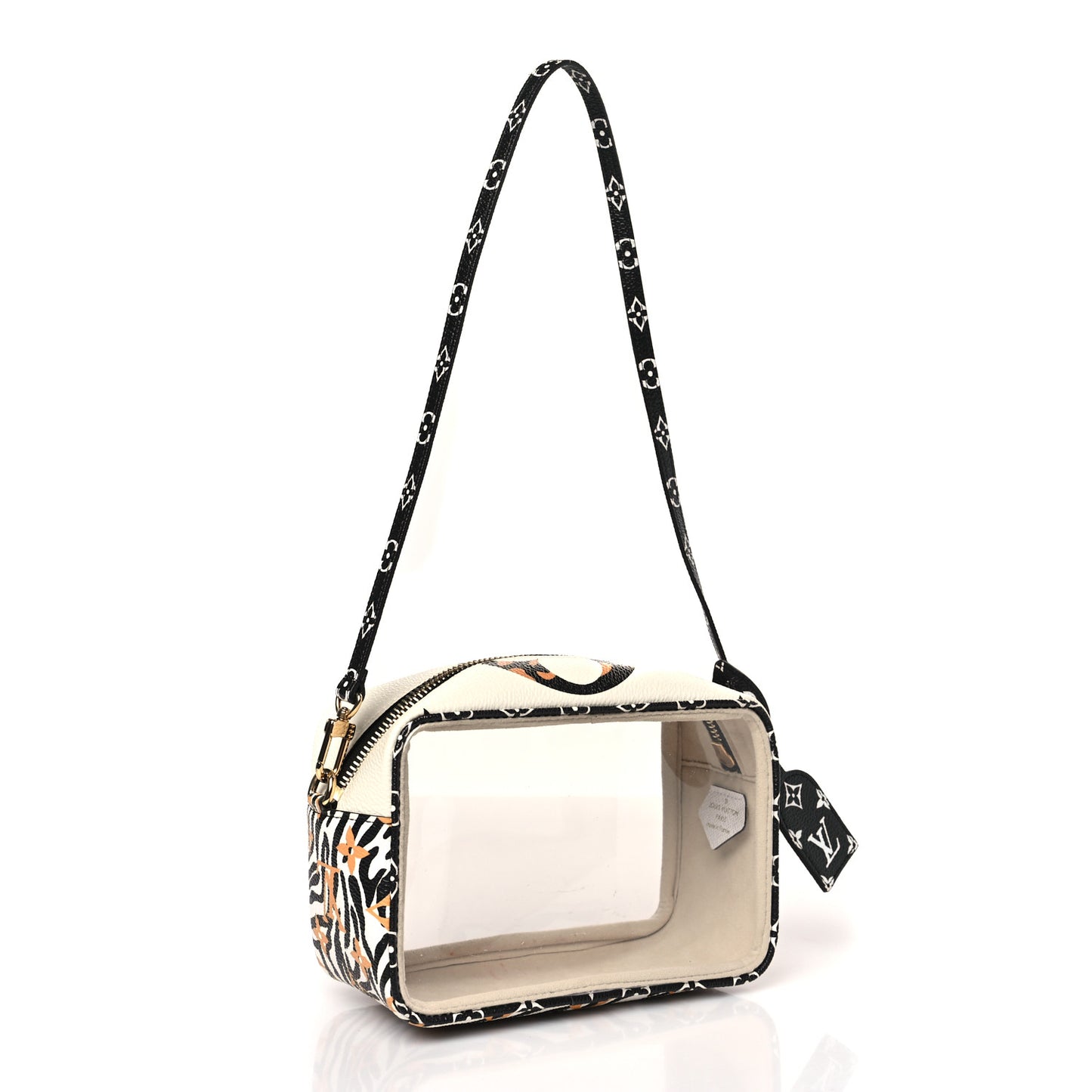 Monogram Giant Jungle Beach Pouch Ivory