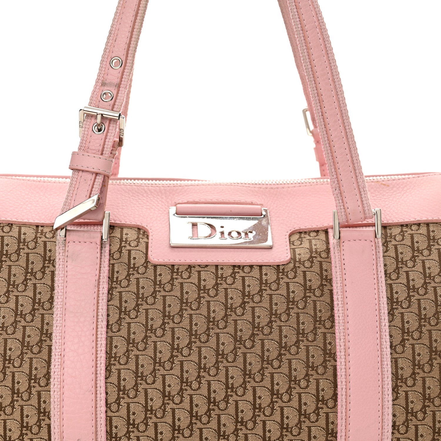 Christian Dior Monogram Street Chic Boston Beige Rose 8 of 16