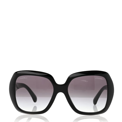 Chanel Acetate Square Sunglasses 71391 Black 2 of 7