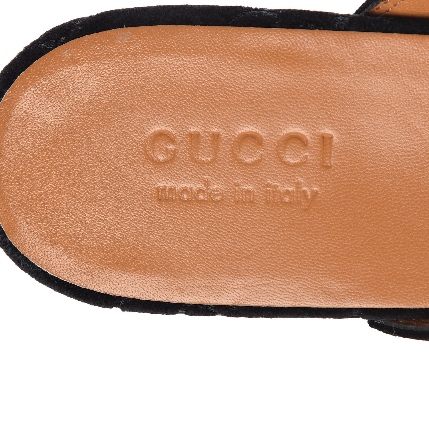 Gucci Velvet GG Monogram Mens Princetown Slippers 9 Black 8 of 10