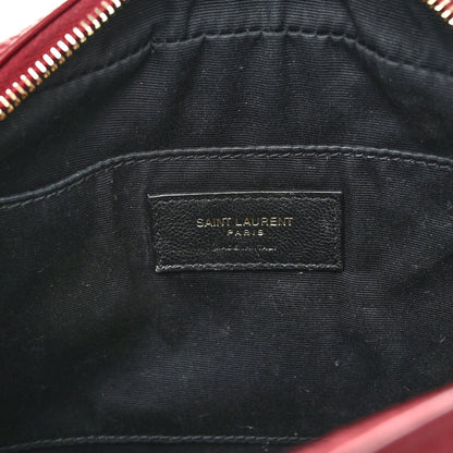 Saint Laurent Calfskin Matelasse Monogram Lou Camera Bag Rouge Eros 6 of 12