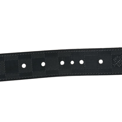 Louis Vuitton Damier Infini Calfskin 35mm Belt 100 40 Black 4 of 5