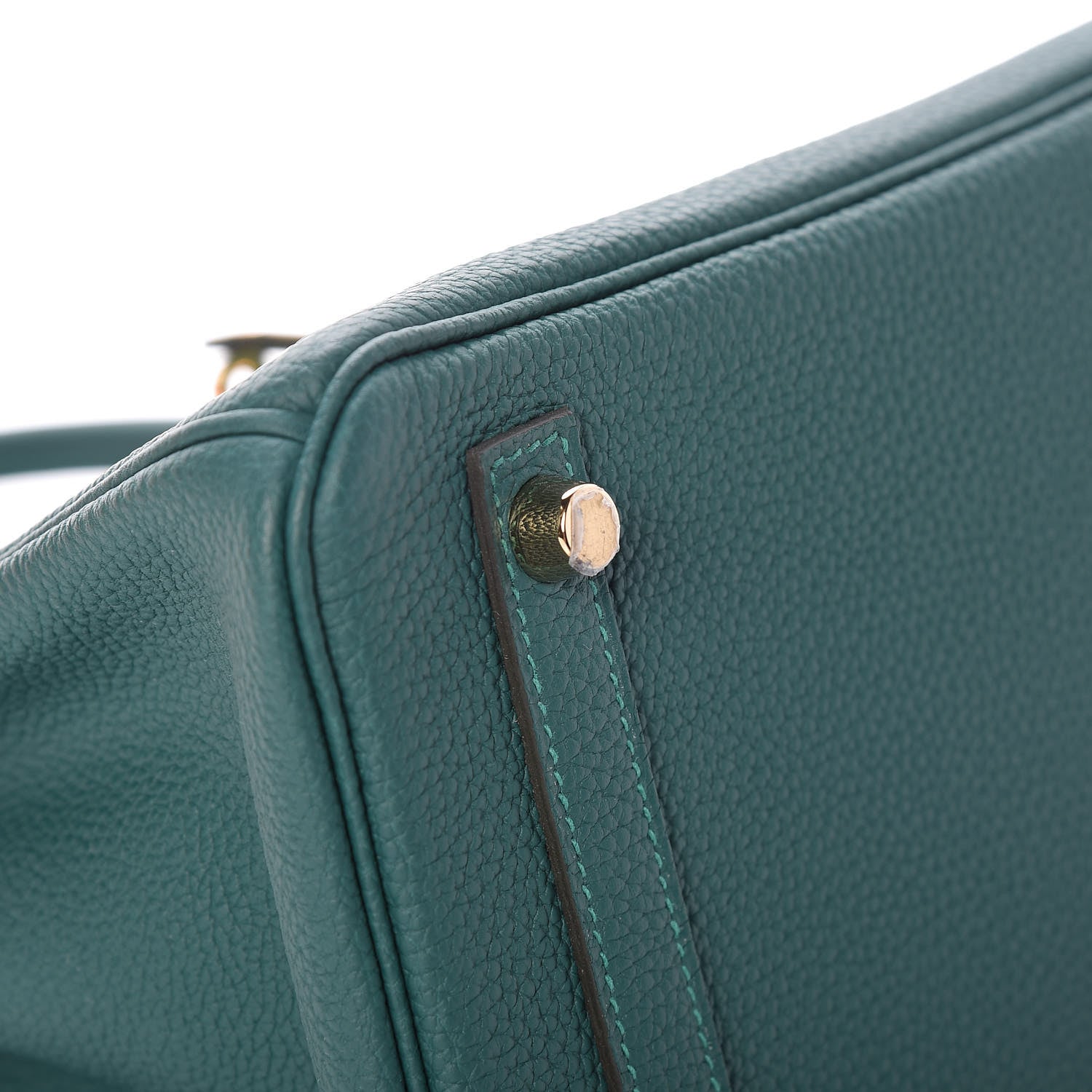 Hermes Togo Birkin 25 Malachite 12 of 38