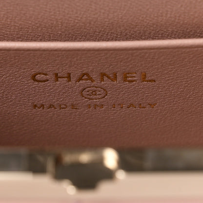 Chanel Lambskin Quilted CC Vanity With Chain Light Pink 6 of 11