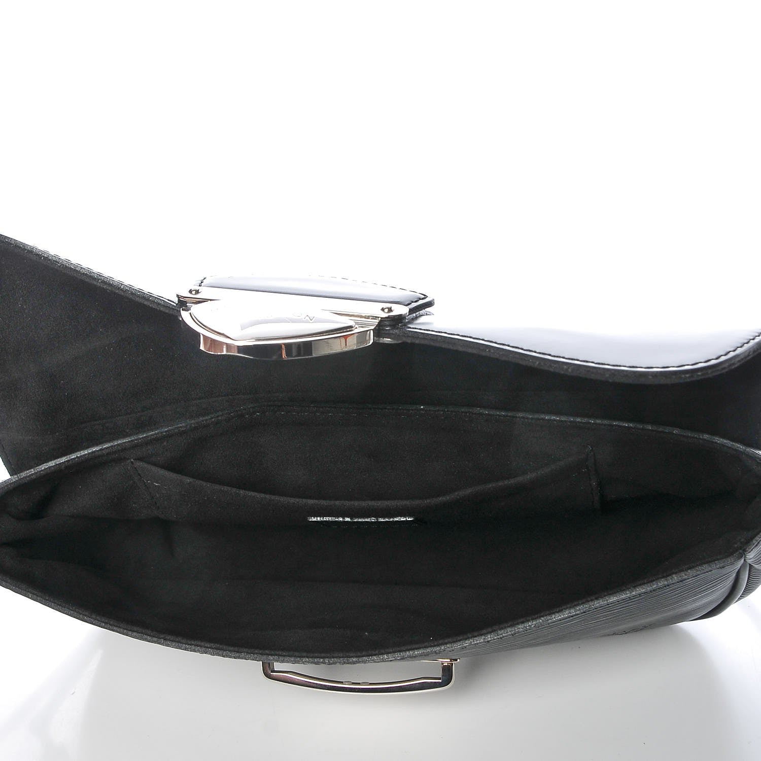 Louis Vuitton Epi Montaigne Clutch Black 5 of 7