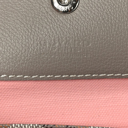 Goyard Goyardine Saint Louis Claire Voie PM Grege Powder Pink 9 of 11