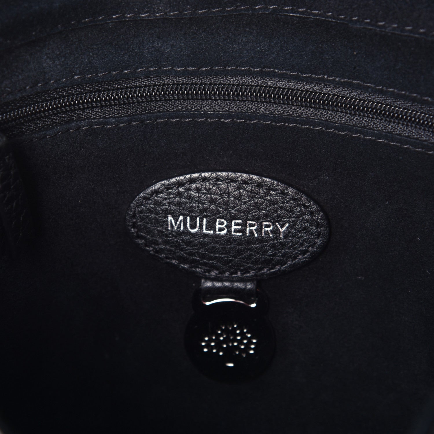 Mulberry Classic Grain Small Lily Flap Black 6 of 10