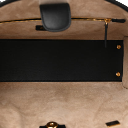 Chanel Calfskin Archetype Small Shopping Tote Black 5 of 10