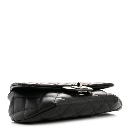 Chanel Calfskin Quilted CC Uniform Flap Belt Bag Black 4 of 10