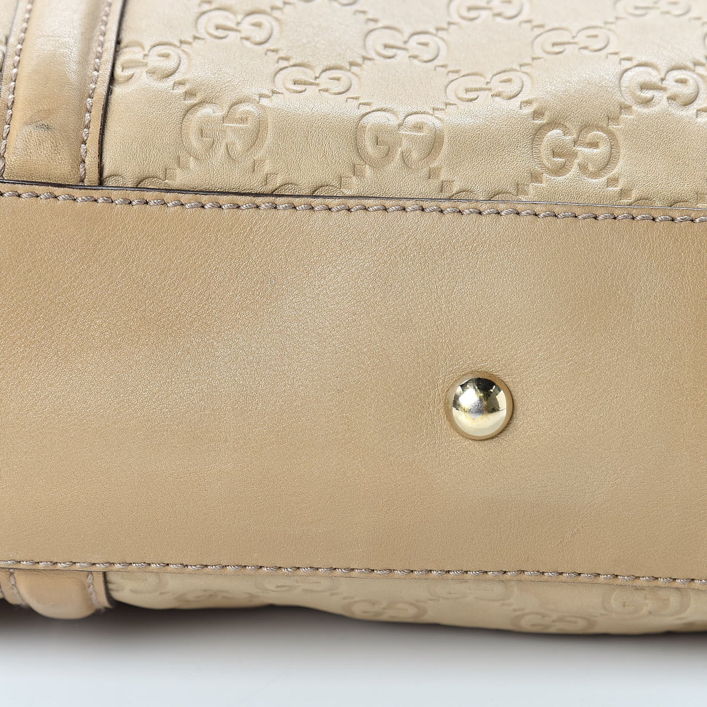 Guccissima Small Britt Boston Beige