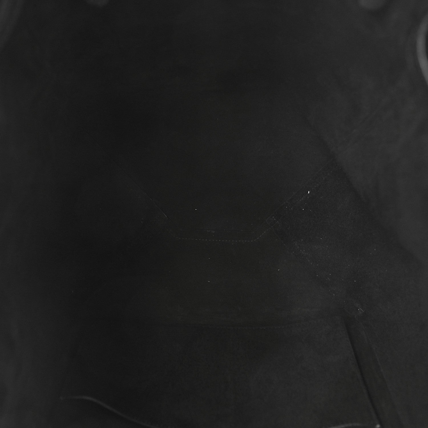 Celine Soft Grained Calfskin Medium Belt Cabas Phantom Black 5 of 8