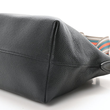 Prada Vitello Daino Small Tote  Black 10 of 10