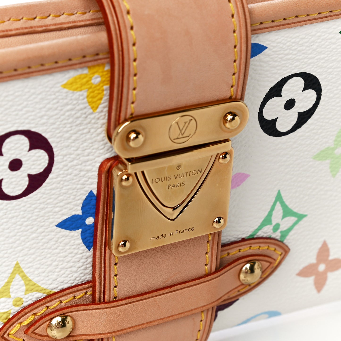 Monogram Multicolor Shirley White