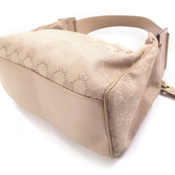Gucci GG Monogram Beige Signature Bag 5 of 12