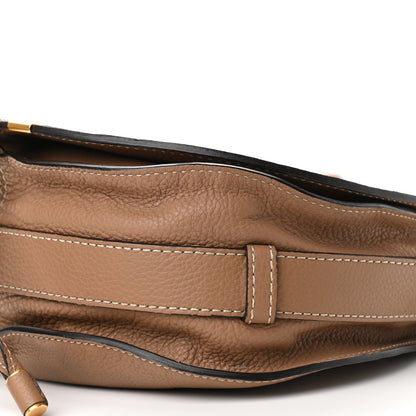 Chloe Calfskin Medium Marcie Round Crossbody Bag Nut 12 of 12