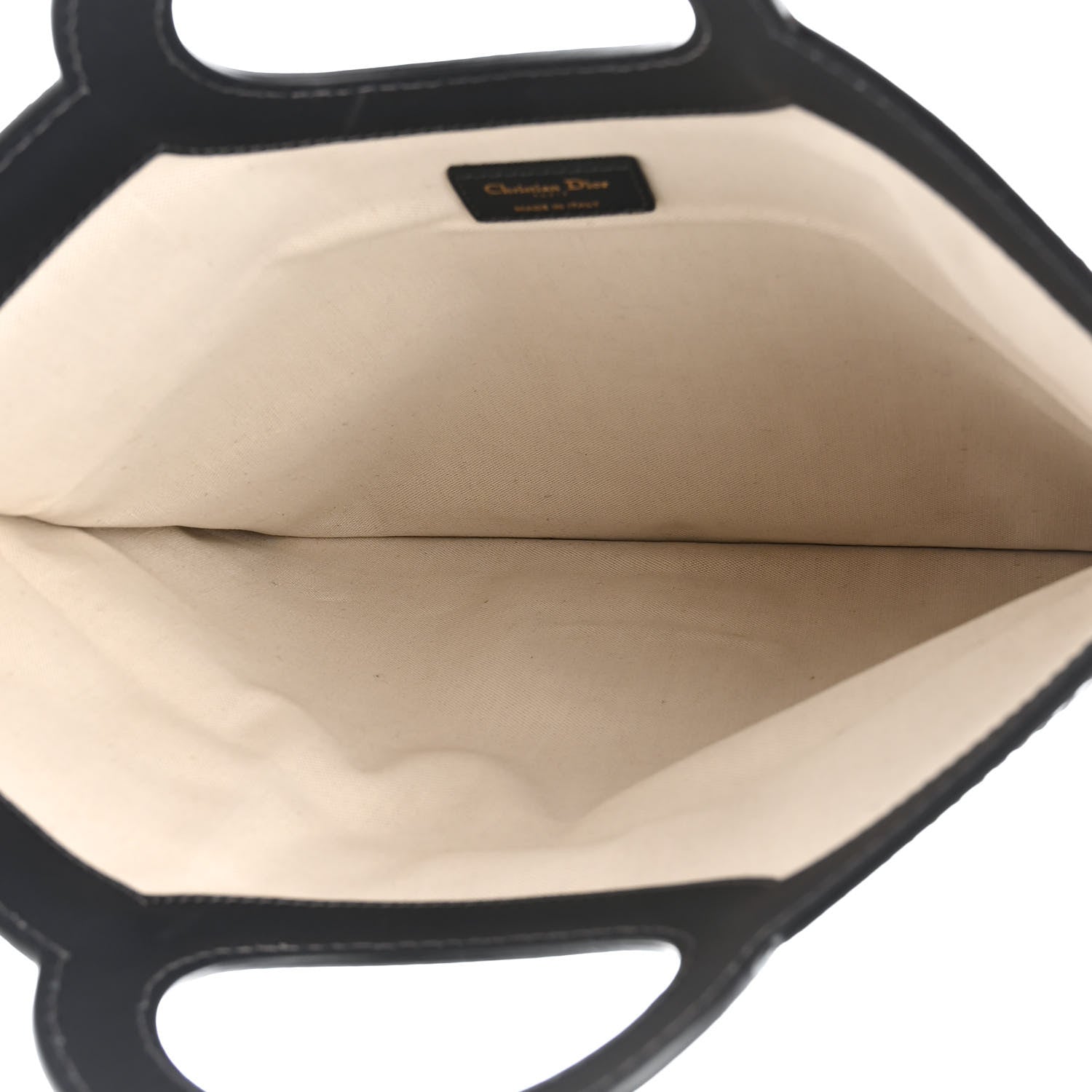 Christian Dior Oblique Fold Over Clutch Blue 5 of 11
