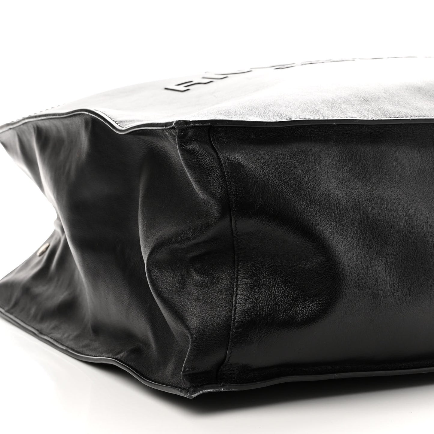 Vitello Rive Gauche Large Tote Black