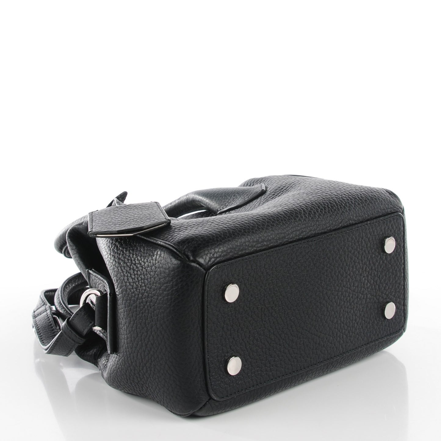 Veau Gros Grain Mini Infanta Boston Black