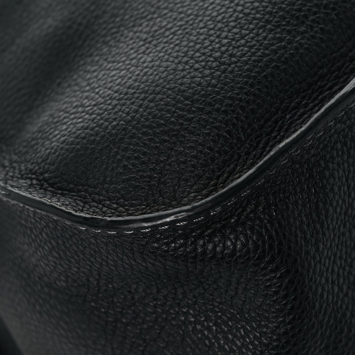 Calfskin Medium Marcie Satchel Black