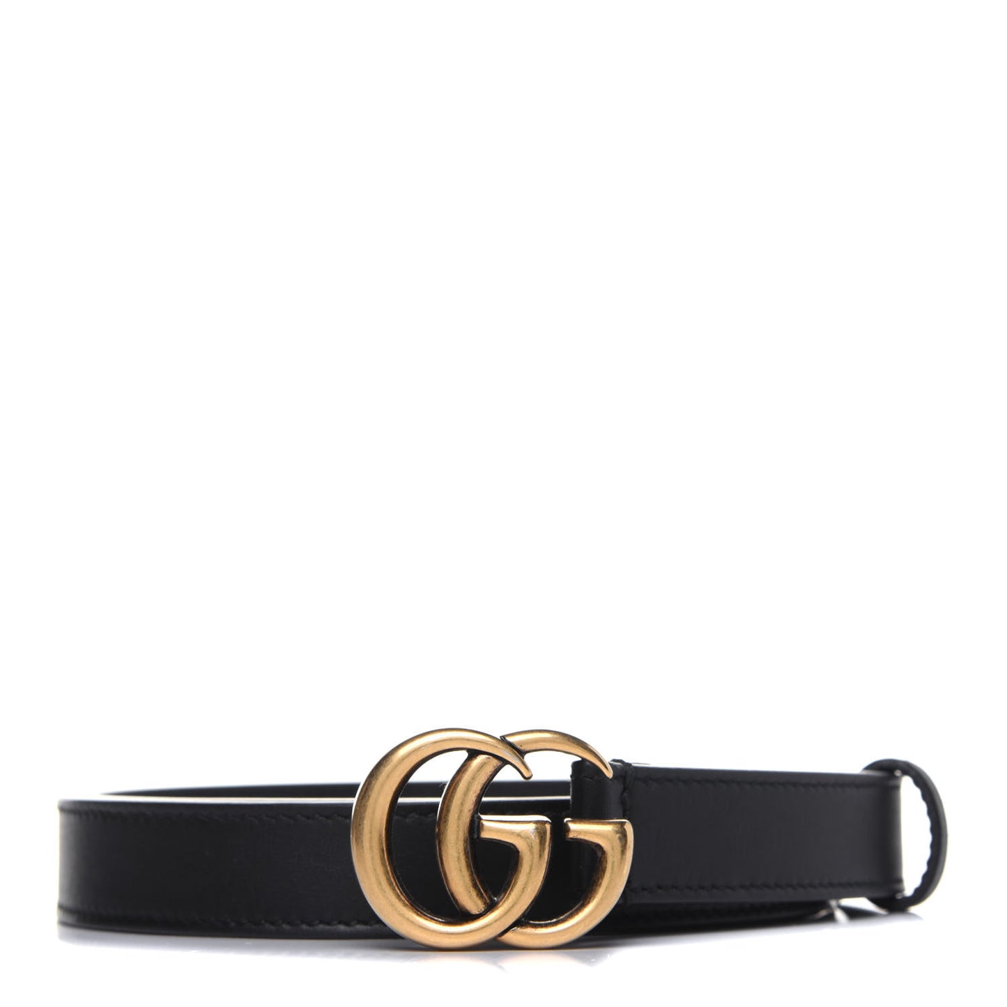 Calfskin Double G 20mm Belt 85 34 Black