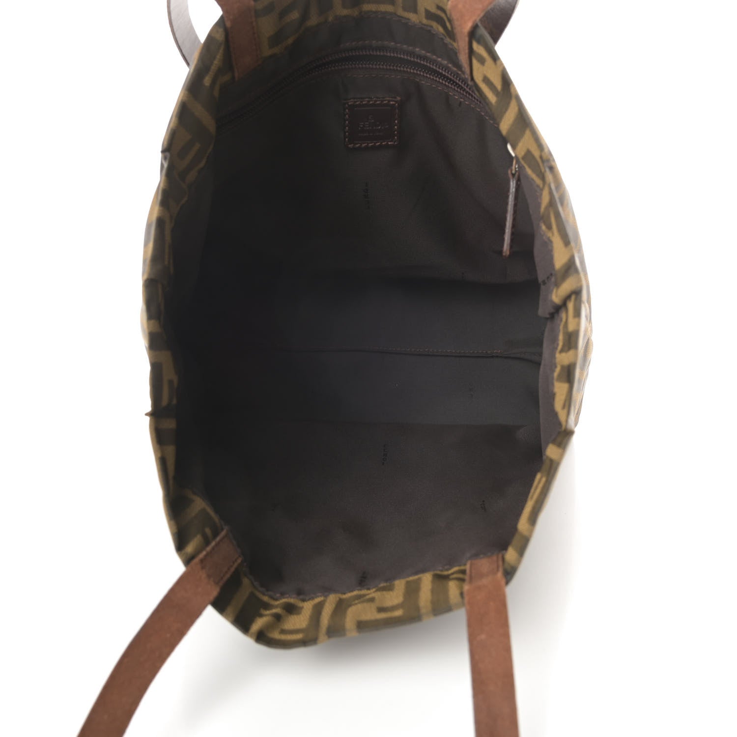 Fendi Zucca Small Tote Tobacco 5 of 9