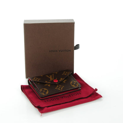 Louis Vuitton Monogram Compact Marie Wallet Rouge 4 of 7