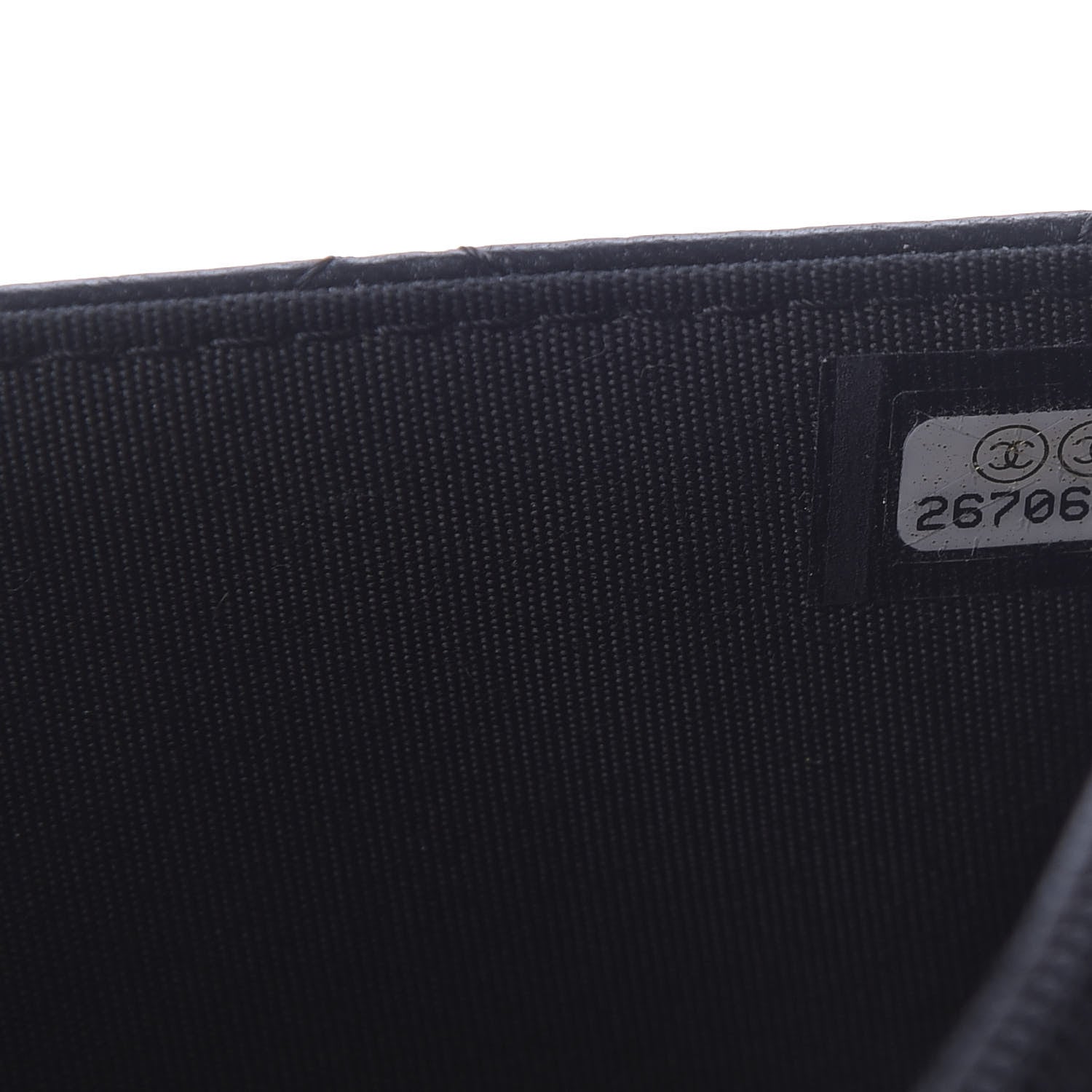 Chanel Lambskin Quilted Trendy CC Wallet On Chain WOC Black 9 of 10