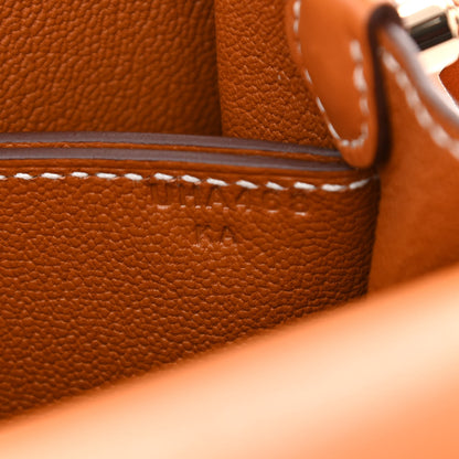 Hermes Veau Butler Mini Sac Roulis Natural Sable 6 of 11