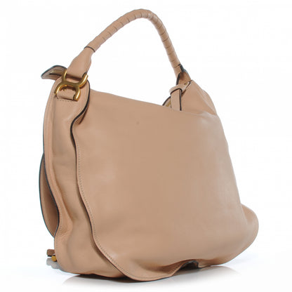 Chloe Calfskin Large Marcie Hobo Nude 3 of 9
