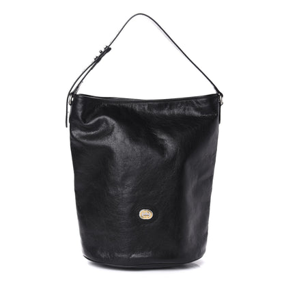 Gucci Fluffy Calfskin Morpheus Hobo Shoulder Bag Black 1 of 10