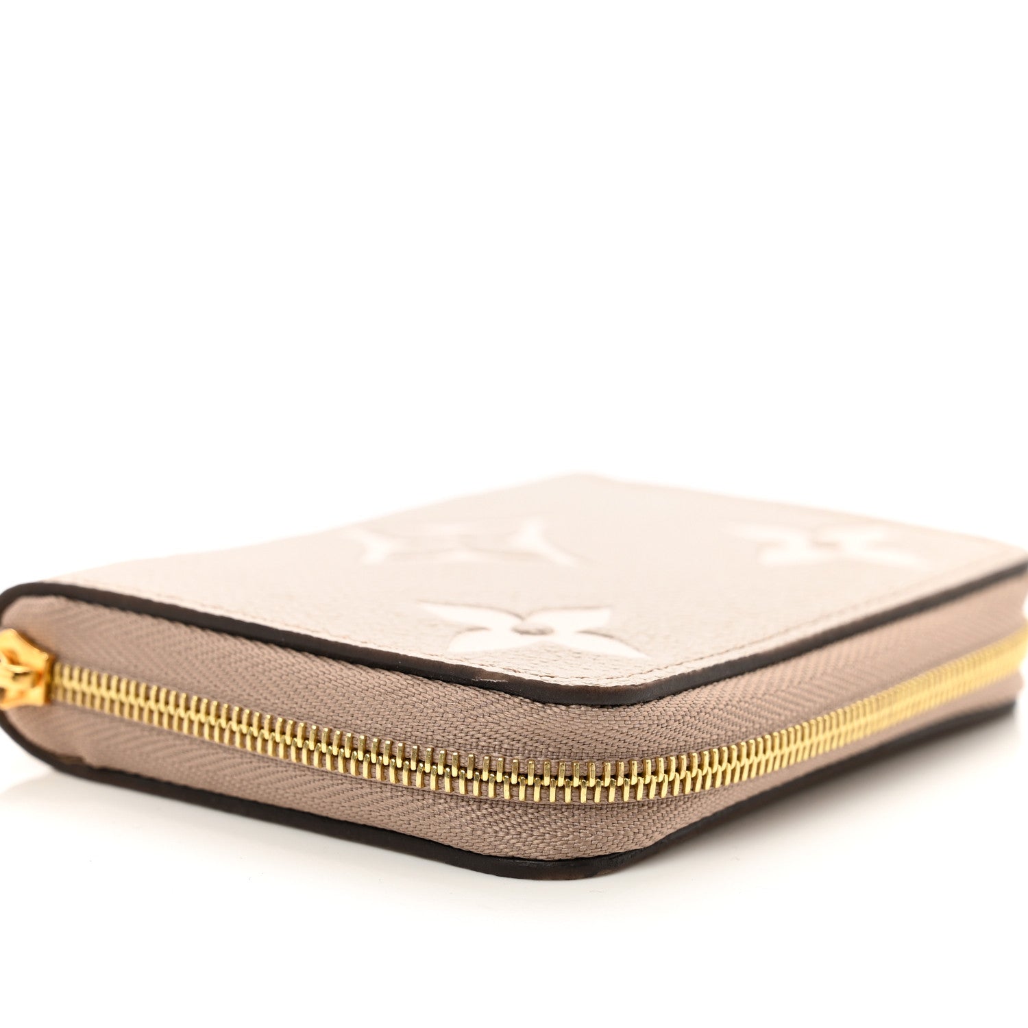 Louis Vuitton Empreinte Monogram Giant Zippy Coin Purse Tourterelle Creme 7 of 7