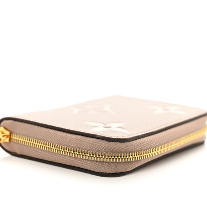 Louis Vuitton Empreinte Monogram Giant Zippy Coin Purse Tourterelle Creme 7 of 7