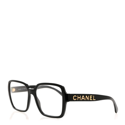 Chanel Acetate Square Eyeglasses 5408 Black 1 of 7