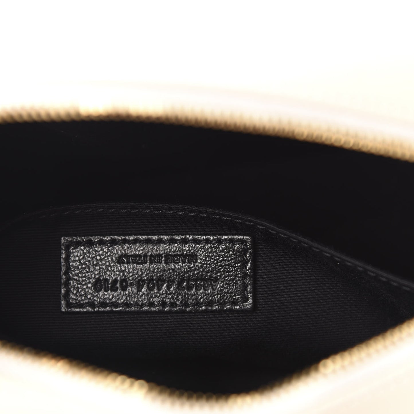 Calfskin Matelasse Monogram Lou Camera Bag Crema Soft